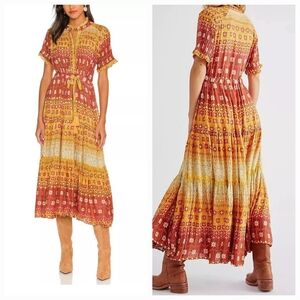 Free People Rare Feeling Maxi Dress Size M